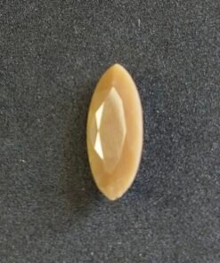 Alternative view of Natural BlessStone – Brown Marquise Gem of Faith and Blessing from the Holy Land (151)