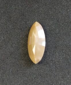 Natural BlessStone – Brown Marquise Gem of Faith and Blessing from the Holy Land (151)