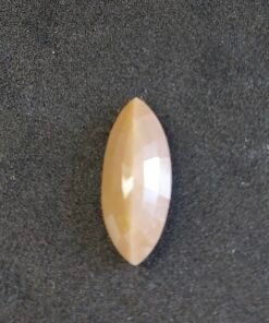 Alternative view of Natural BlessStone – Beige Marquise Gem of Faith and Blessing from the Holy Land (64)